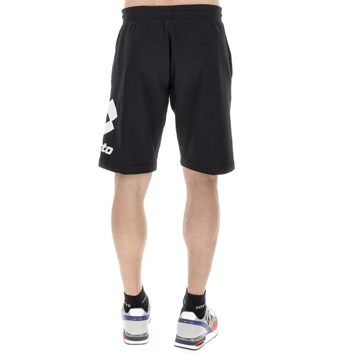 Lotto Sport Shorts and Bermuda Man SMART IV BERMUDA 2 All Black Lotto Sport Shorts and Bermuda Man SMART IV BERMUDA 2 All Black