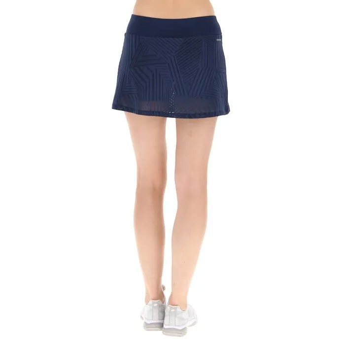 Lotto Sport Skirts and Dresses WomanMan SUPERRAPIDA W V SKIRT Dark Denimacid Yellow Lotto Sport Skirts and Dresses WomanMan SUPERRAPIDA W V SKIRT Dark Denimacid Yellow