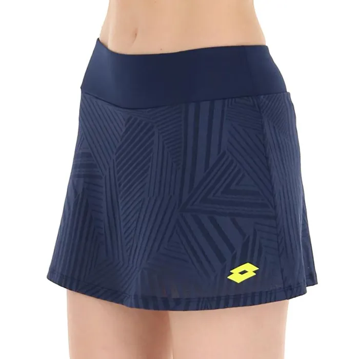 Lotto Sport Skirts and Dresses WomanMan SUPERRAPIDA W V SKIRT Dark Denimacid Yellow Lotto Sport Skirts and Dresses WomanMan SUPERRAPIDA W V SKIRT Dark Denimacid Yellow