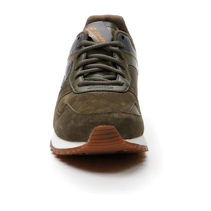 Lotto Sport Sneakers Man RUNNER PLUS 03995 IV SUE Dark Olivelight Asphalt Lotto Sport Sneakers Man RUNNER PLUS 03995 IV SUE Dark Olivelight Asphalt