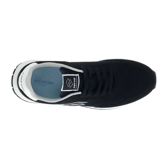 Lotto Sport Sneakers Man TRAINER 2000 AMF All Blackwhite Lotto Sport Sneakers Man TRAINER 2000 AMF All Blackwhite