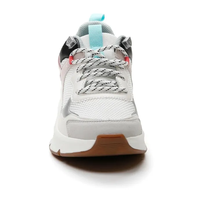 Lotto Sport Sneakers Woman ANTARES AMF W Whitetea Rosemushroom Gray Lotto Sport Sneakers Woman ANTARES AMF W Whitetea Rosemushroom Gray