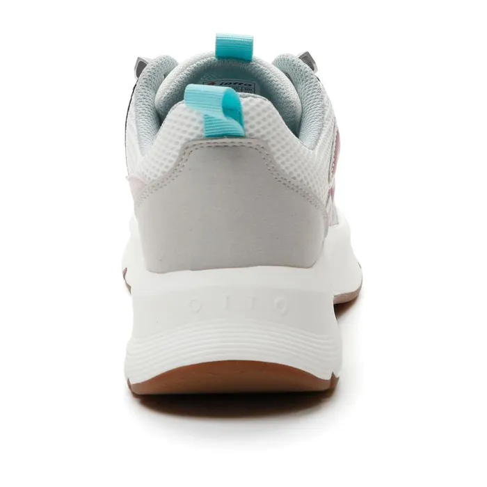 Lotto Sport Sneakers Woman ANTARES AMF W Whitetea Rosemushroom Gray Lotto Sport Sneakers Woman ANTARES AMF W Whitetea Rosemushroom Gray