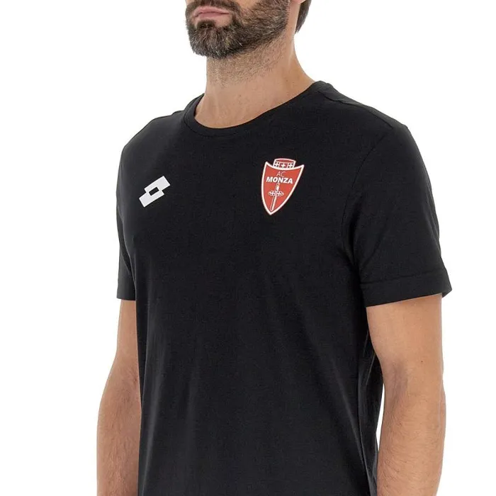 Lotto Sport Soccer Man MONZA ELITE TEE JS All Black Lotto Sport Soccer Man MONZA ELITE TEE JS All Black