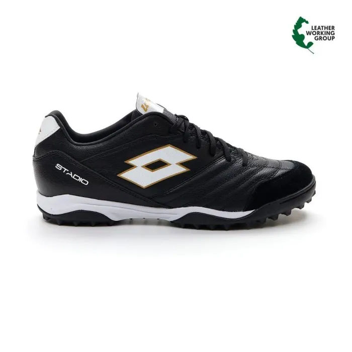 Lotto Sport Soccer ManWoman STADIO 300 II TF All Blackall Whitelight Platino