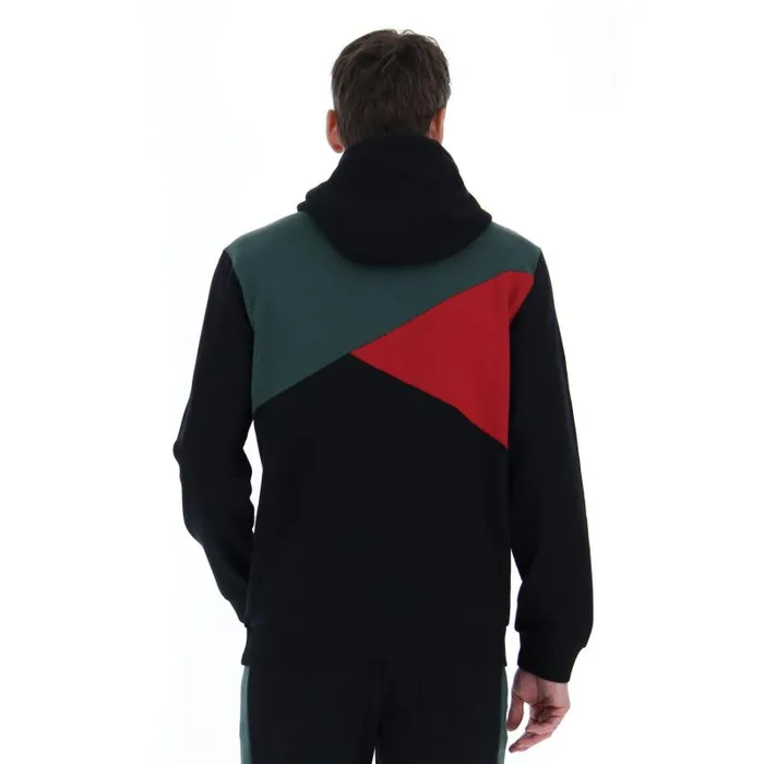 Lotto Sport Sweatshirts Man ATHLETICA LG III SWEAT HD FL All Black Lotto Sport Sweatshirts Man ATHLETICA LG III SWEAT HD FL All Black