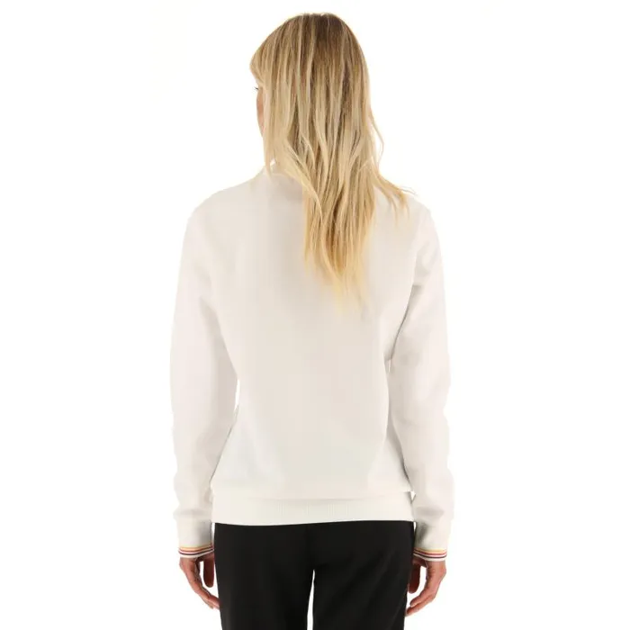 Lotto Sport Sweatshirts Woman ATHLETICA CLASSIC W V SWEAT RN Candy White Lotto Sport Sweatshirts Woman ATHLETICA CLASSIC W V SWEAT RN Candy White