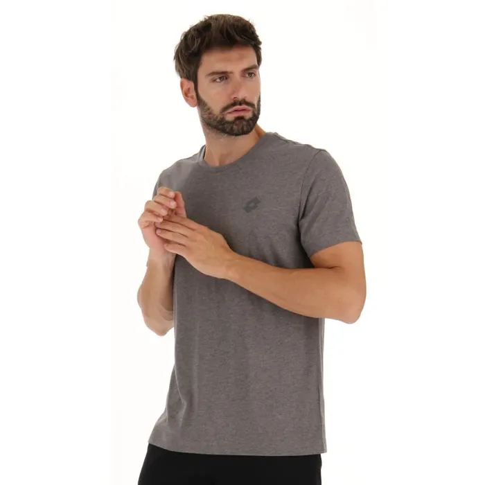 Lotto Sport TShirts ManWoman MSC TEE MEL Castle Gray
