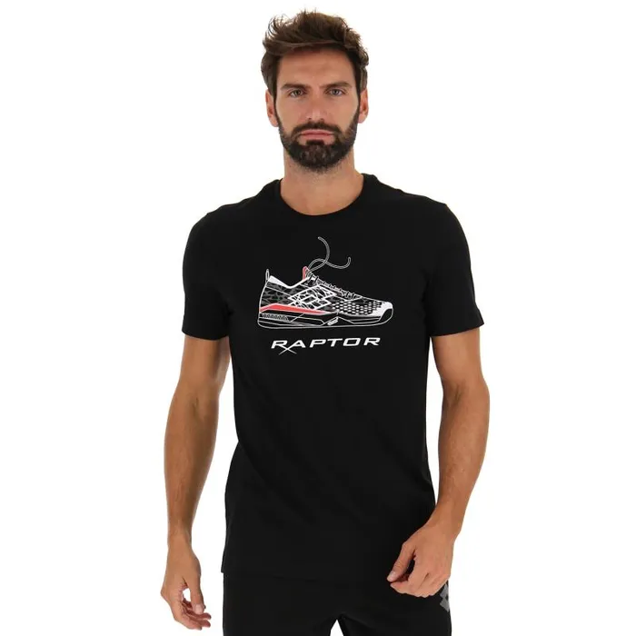 Lotto Sport TShirts ManWoman SQUADRA II TEE RAPTOR All Black