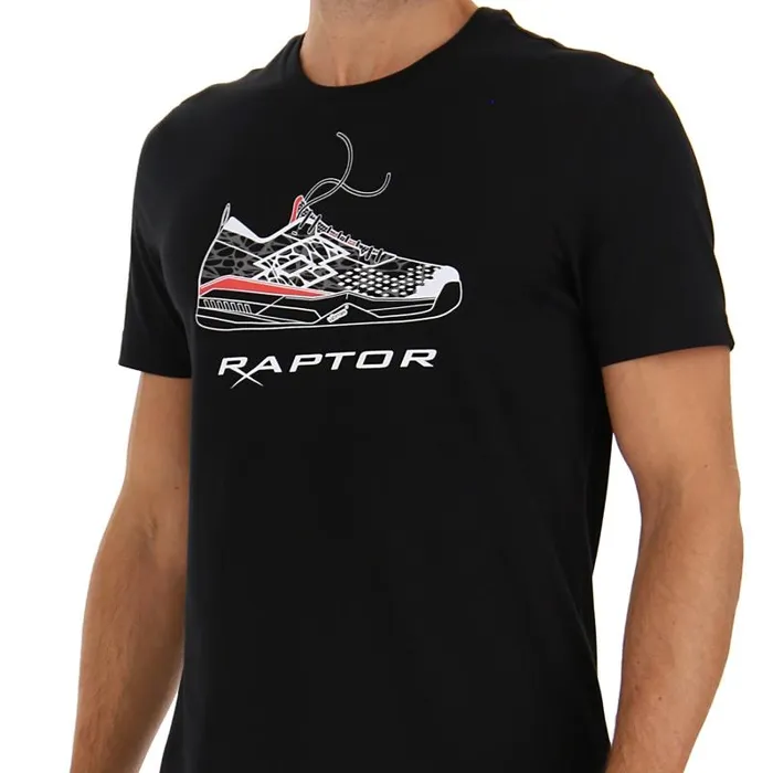 Lotto Sport TShirts ManWoman SQUADRA II TEE RAPTOR All Black