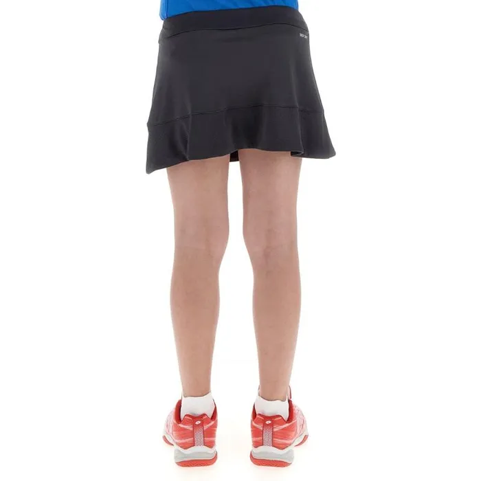 Lotto Sport Tennis and Padel Kids SQUADRA G II SKIRT PL All Black Lotto Sport Tennis and Padel Kids SQUADRA G II SKIRT PL All Black