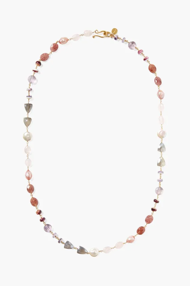 Maeve Necklace Lavender Mix Women Chan Luu Necklaces