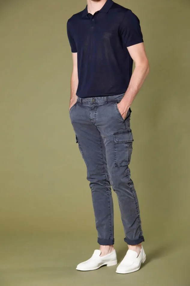 Man Chile Cargo Pants In Stretch Twill Icon Washing Extra Slim Mason039s Pants