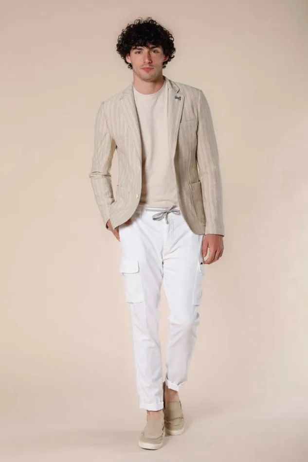Man Chile Golf Cargo Jogger Pants In Stretch Jersey Carrot Fit Mason039s Pants