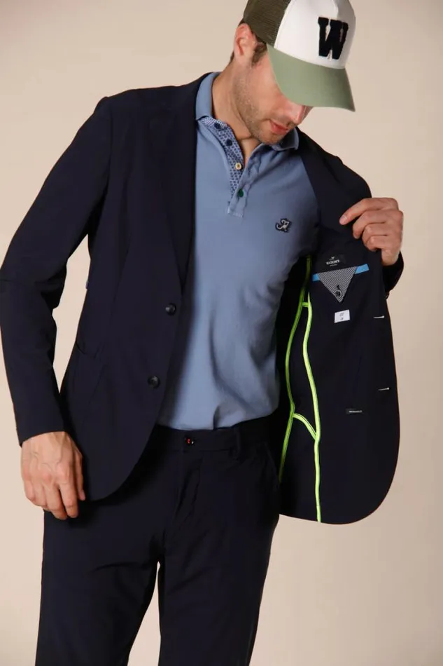 Man Da Vinci Tech Dynamic Blazer In Technical Jersey Regular Mason039s Blazers