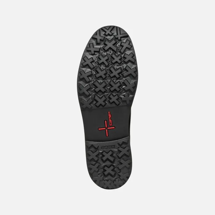 Man Geox Ankle Boots LAGORAI GRIP ABX MAN Black Waterproof Boots Black