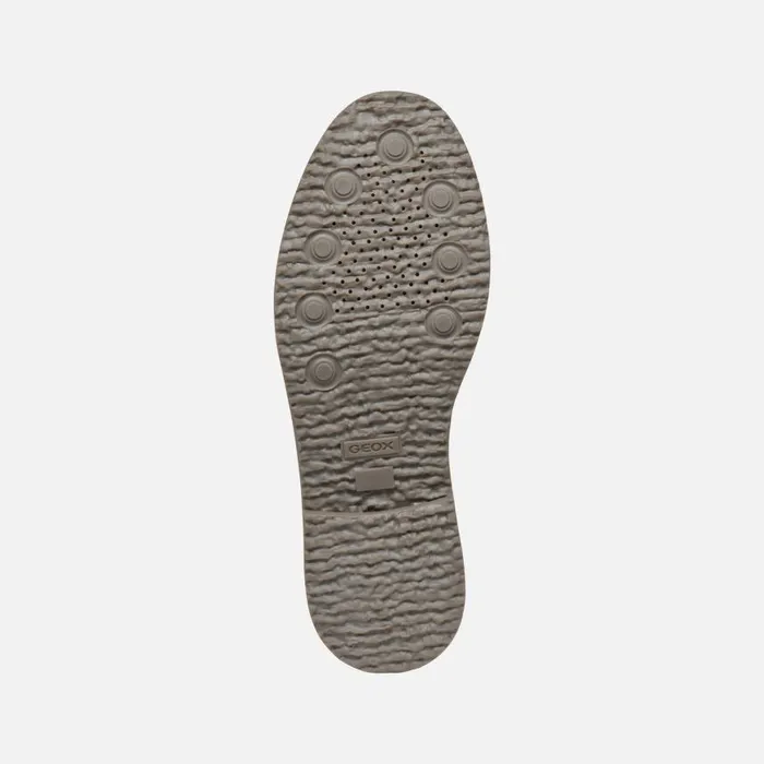 Man Geox Ankle Boots MASSIMIANO MAN Dove Grey Suede Ankle Boots Dove Grey