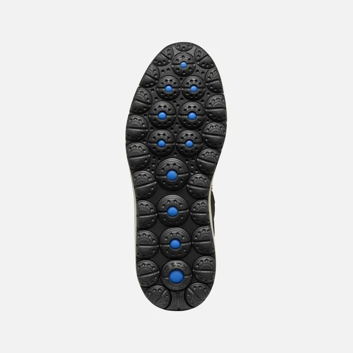 Man Geox Ankle Boots SPHERICA 4X4 ABX MAN Coffee Waterproof Boots Coffee