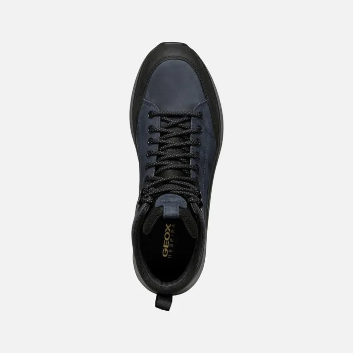 Man Geox Ankle Boots SPHERICA ACTIF X2 ABX MAN NavyBlack Mid Calf Boots Navyblack