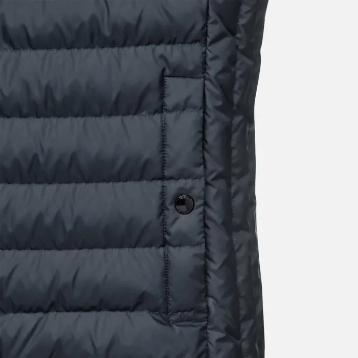 Man Geox Down Jackets KENNET MAN Sky Captain Sleeveless Sky Captain