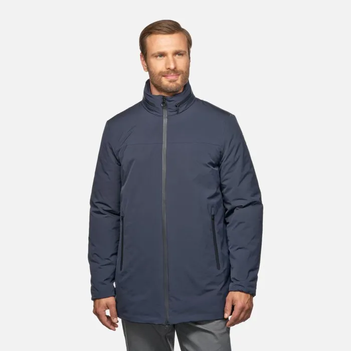 Man Geox Jackets SPHERICA MAN Sky Captain Midseason Jacket Sky Captain
