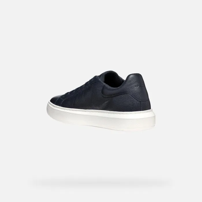 Man Geox Sneakers DEIVEN MAN Navy Low Top Sneakers Navy