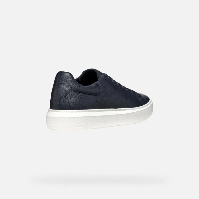 Man Geox Sneakers DEIVEN MAN Navy Low Top Sneakers Navy