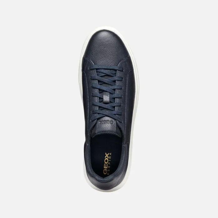 Man Geox Sneakers DEIVEN MAN Navy Low Top Sneakers Navy