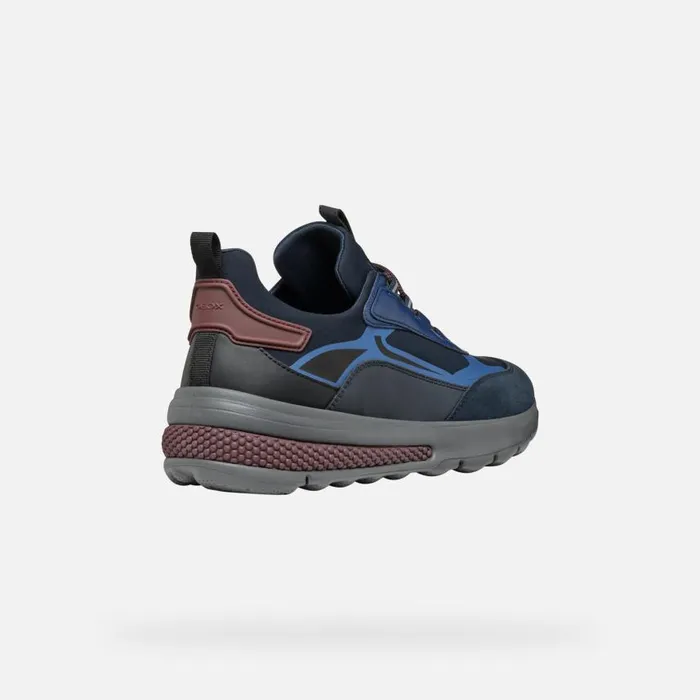 Man Geox Sneakers SPHERICA ACTIF MAN NavyBlue Low Top Sneakers Navyblue