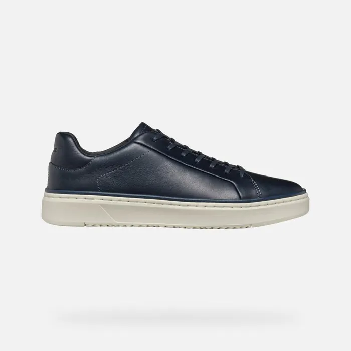 Man Geox Sneakers ZACKERTY MAN Navy Low Top Sneakers Navy