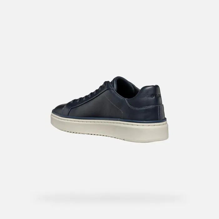 Man Geox Sneakers ZACKERTY MAN Navy Low Top Sneakers Navy