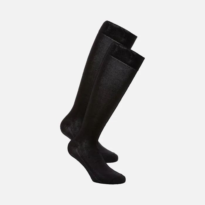 Man Geox Socks TALL 2PACK Long Socks Black Man Geox Black