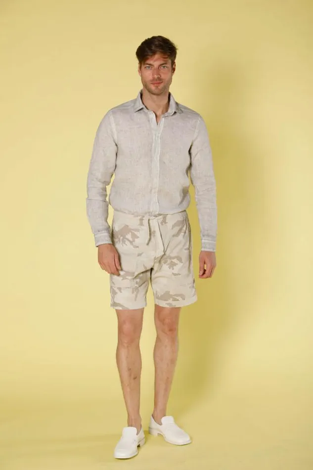 Man Torino Long Sleeve Shirt Linen Regular Fit Mason039s Shirts
