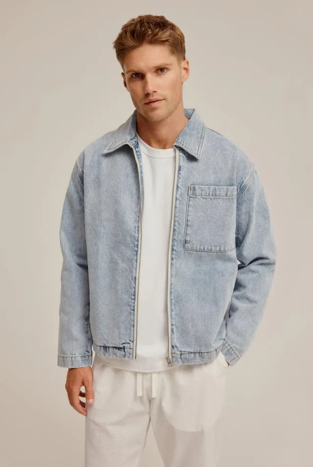 Man Venroy Jackets Denim Jacket
