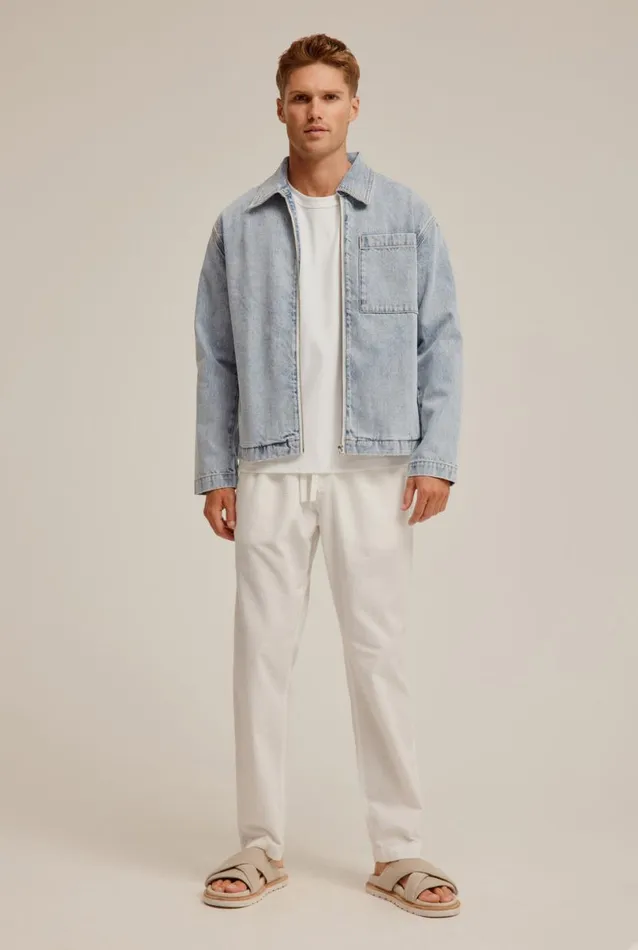 Man Venroy Jackets Denim Jacket