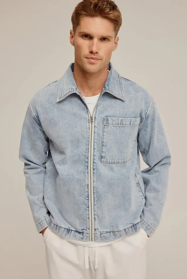 Man Venroy Jackets Denim Jacket