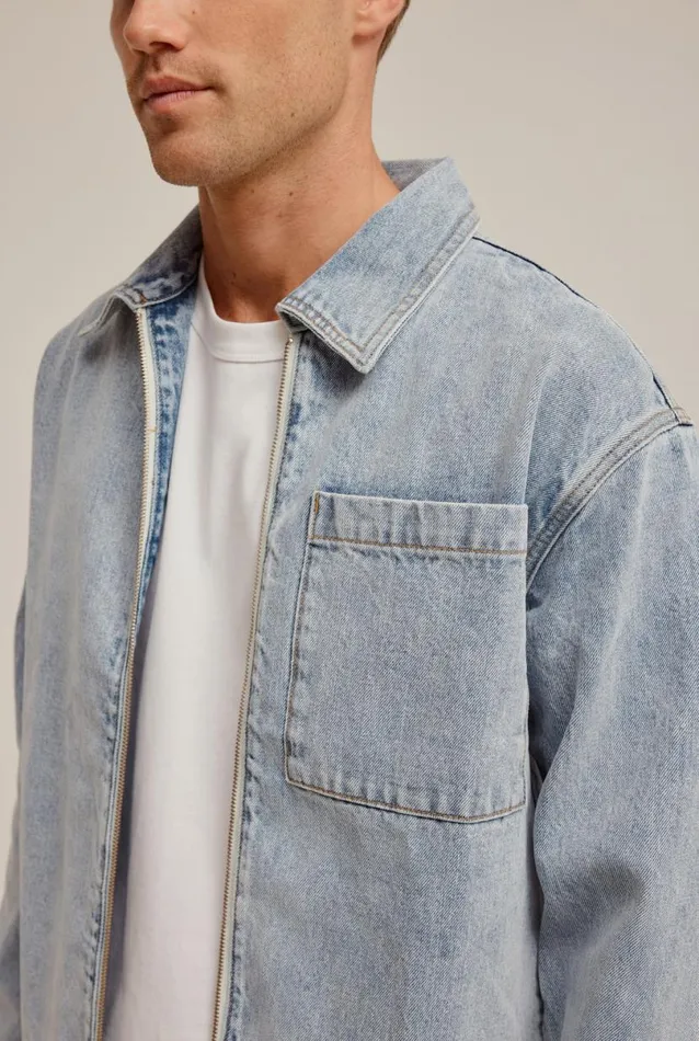 Man Venroy Jackets Denim Jacket