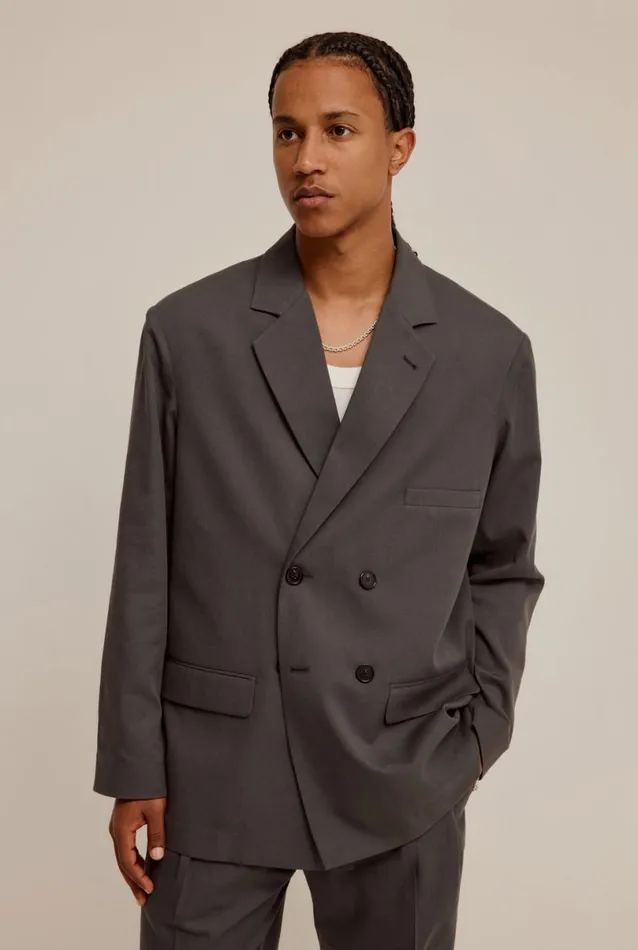 Man Venroy Jackets Double Breasted Tailored Blazer