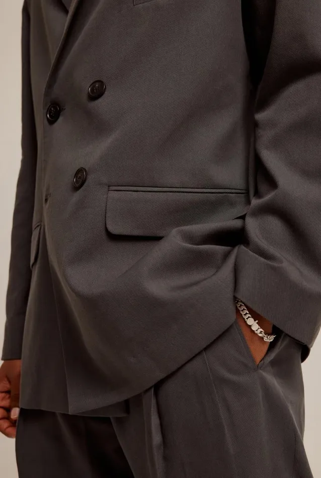 Man Venroy Jackets Double Breasted Tailored Blazer