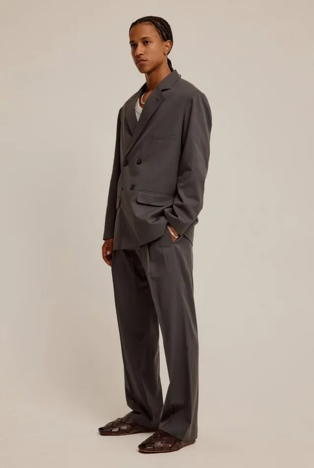 Man Venroy Jackets Double Breasted Tailored Blazer