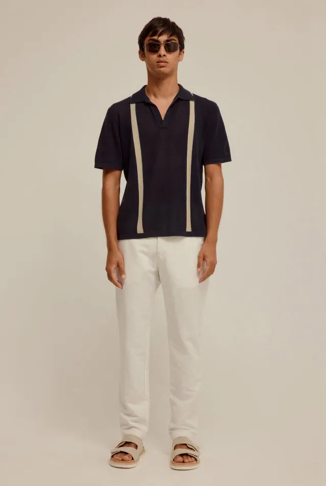 Man Venroy Pants Summer Side Tab Trouser