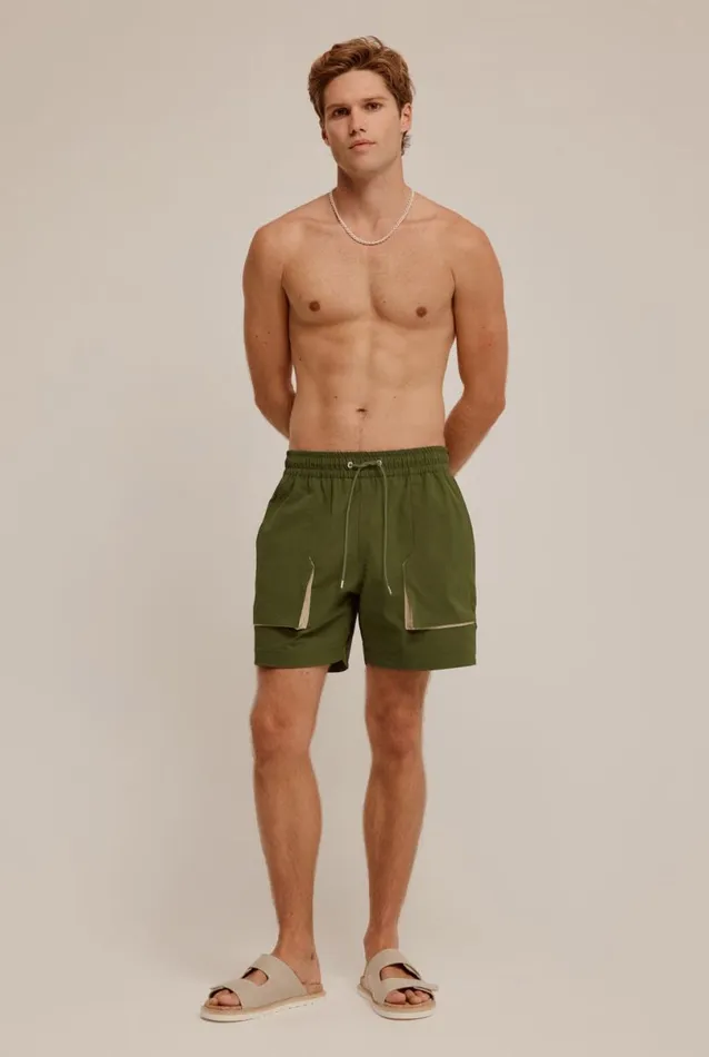 Man Venroy Swim Shorts 3D Pocket Swim Short