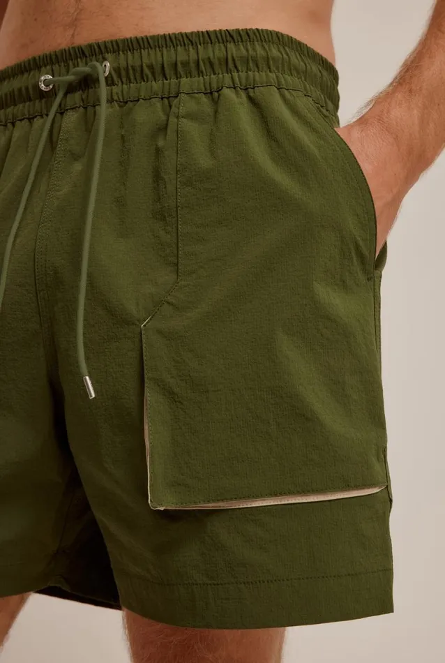 Man Venroy Swim Shorts 3D Pocket Swim Short