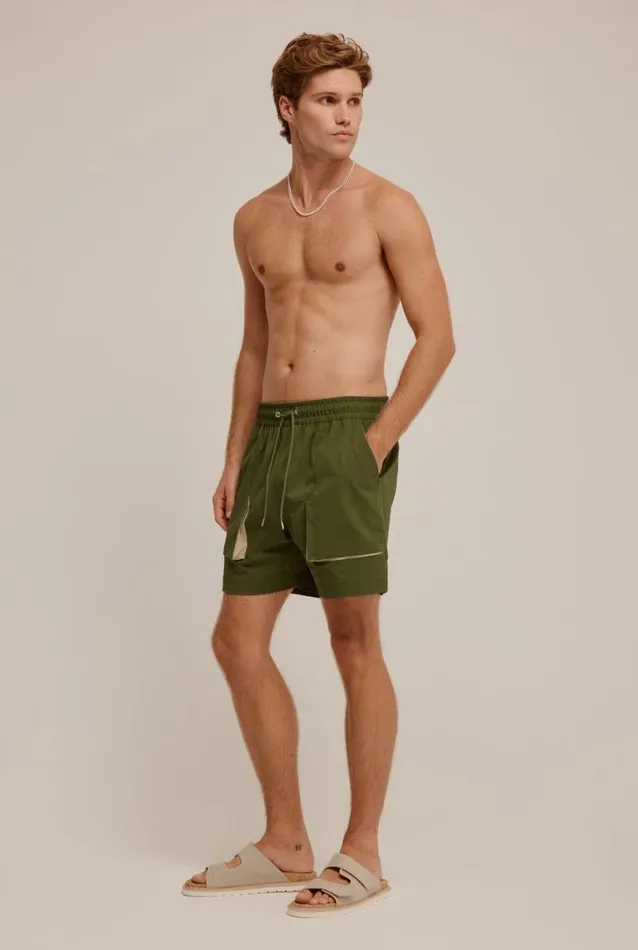 Man Venroy Swim Shorts 3D Pocket Swim Short