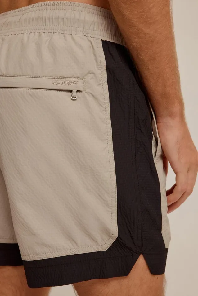 Man Venroy Swim Shorts Contrast Border Swim Short