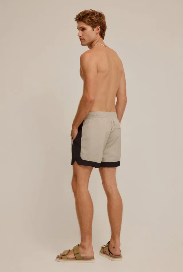 Man Venroy Swim Shorts Contrast Border Swim Short