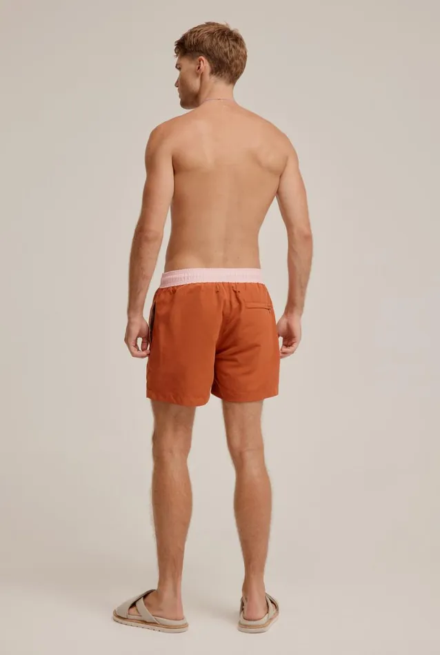 Man Venroy Swim Shorts Solid Swim Short PicanteCameo Pink Man Venroy Swim Shorts Solid Swim Short PicanteCameo Pink