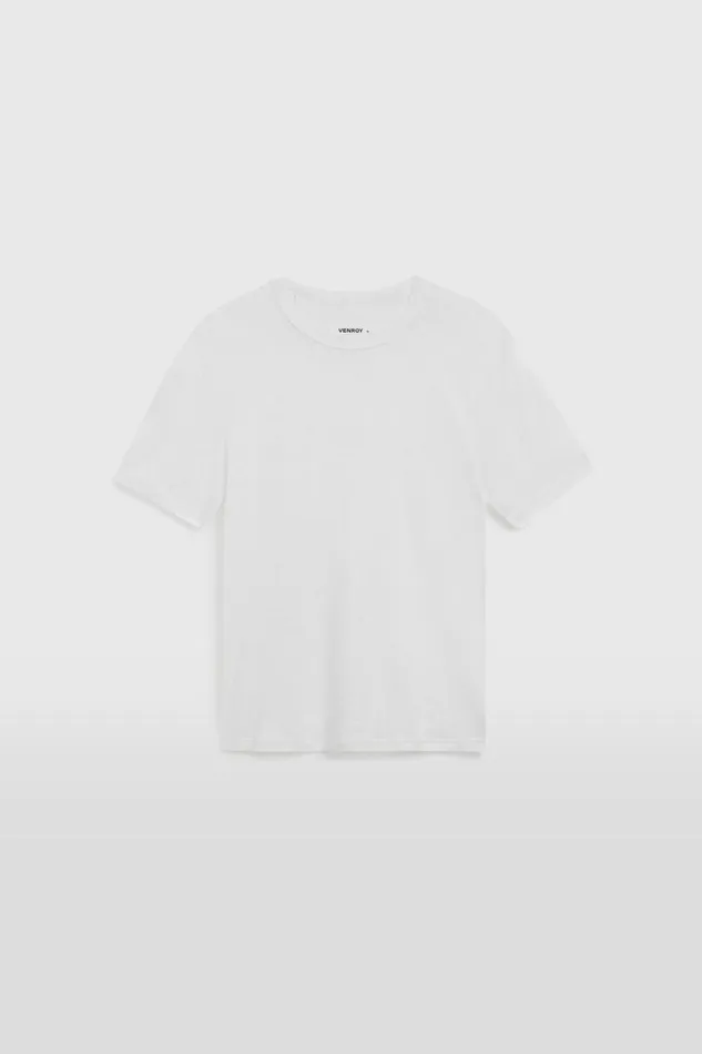 Man Venroy TShirts Linen TShirt