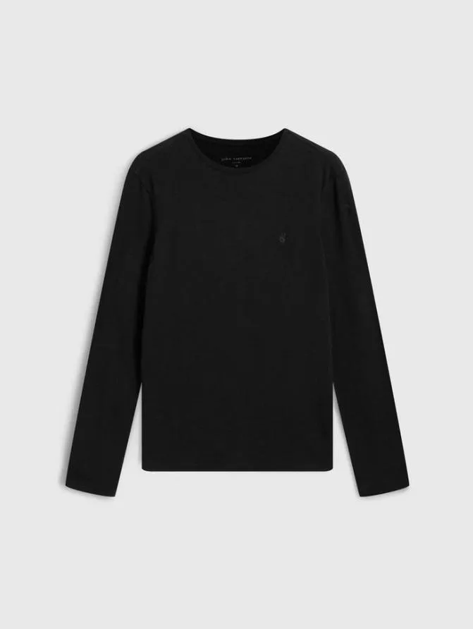 MARLOW CREWNECK Black Clothing John Varvatos TShirts