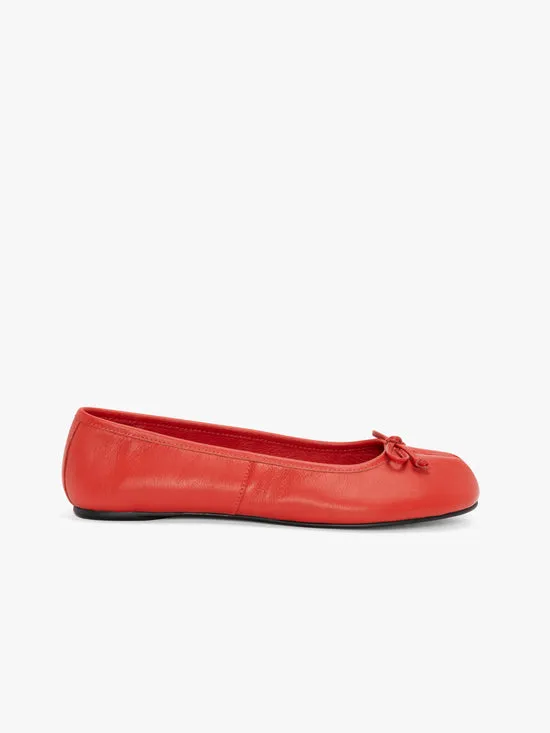 Mason Ballet Flat Red Women Shoes Lisa Says Gah